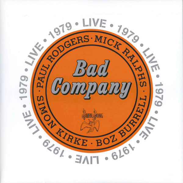 Bad Company / Live 1979 - 2LP ORANGE