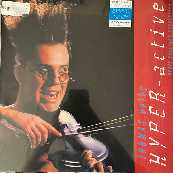Thomas Dolby / Hyper-active! (Heavy Breather Subversion) - LP 12'' BLUE