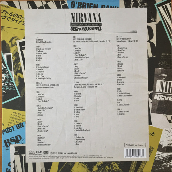 Nirvana / Nevermind (30th Anniversary Edition) - 8LP box