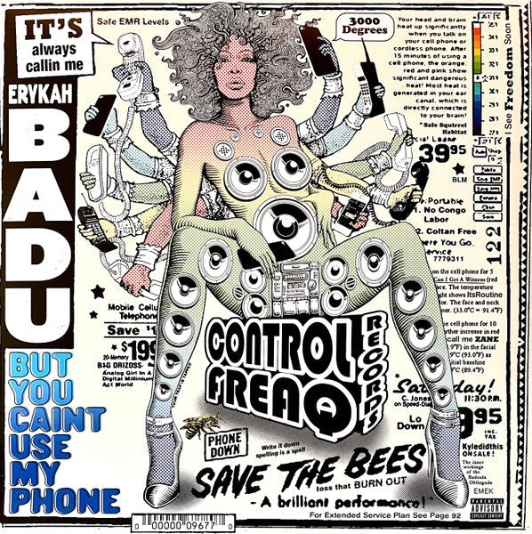 Erykah Badu / But You Caint Use My Phone - LP Purple