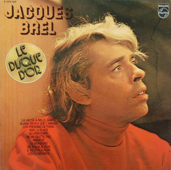 Jacques Brel / Le Disque D'Or - LP USED