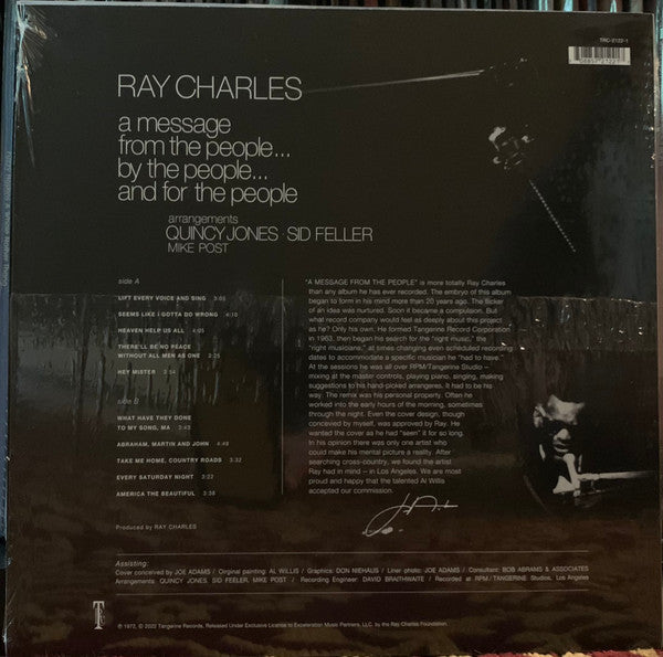 Ray Charles / A Message From The People - LP