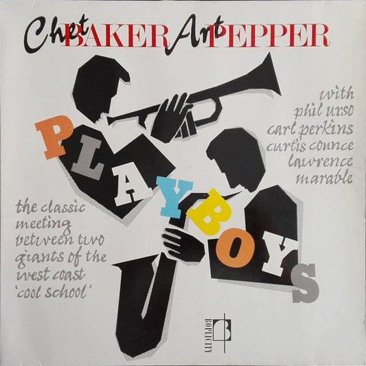 Chet Baker & Art Pepper / Playboys - LP USAGÉ