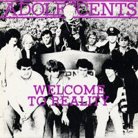 Adolescents / Welcome To Reality - LP Used 10'' PURPLE