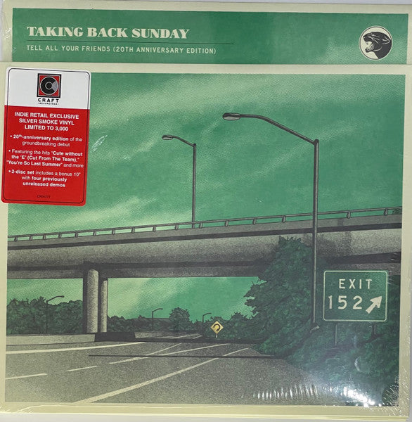 Taking Back Sunday / Tell All Your Friends - 2LP ARGENT/NOIR