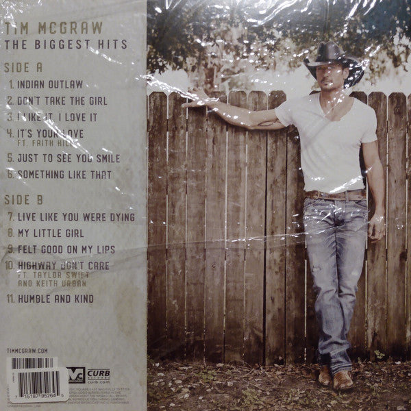 Tim McGraw / The Biggest Hits - LP ARCTIC BLUE