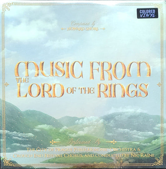 The City Of Prague Philharmonic Orchestra, Crouch End Festival Chorus / Music From The Lord Of The Rings Trilogy - LP COLOR