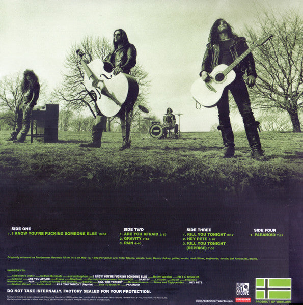 Type O Negative / The Origin Of The Feces (Not Live At Brighton Beach) - LP