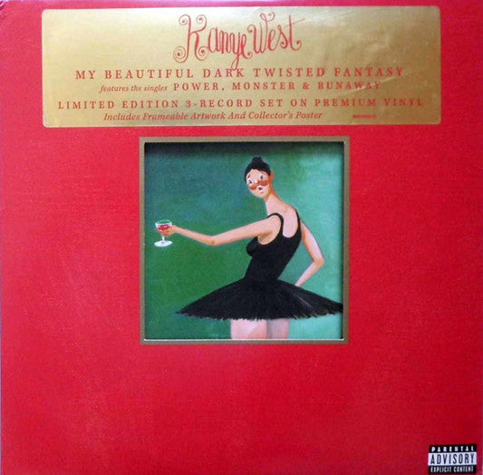 Kanye West / My Beauttiful Dark Twisted Fantasy - 3LP
