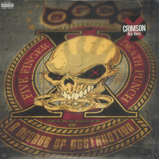 Five Finger Death Punch / A Decade Of Destruction - 2LP RED