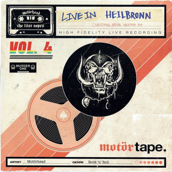 Motörhead / The Löst Tapes Vol. 4 Live At Sporthalle, Heilbronn, 29th December 1984 - 2LP COLOR