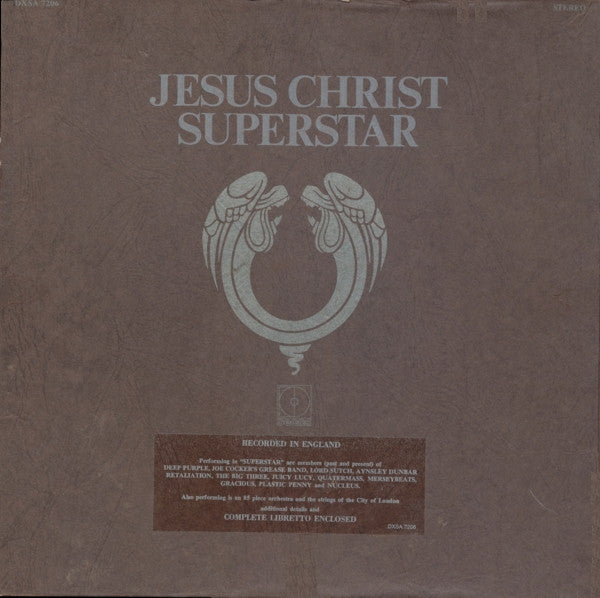 Andrew Lloyd Webber & Tim Rice / Jesus Christ Superstar - Un opéra rock - Coffret 2 vinyles Occasion