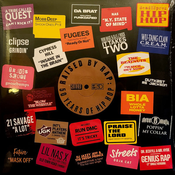Various / Raised By Rap: 50 Years Of Hip Hop - LP
