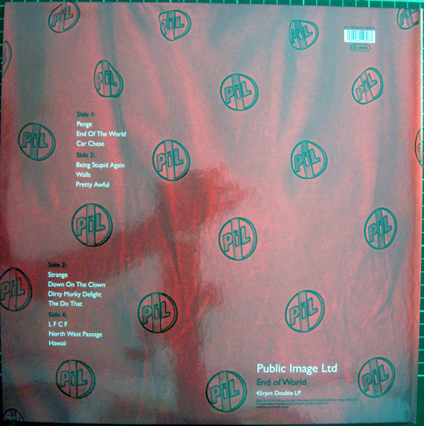 PiL / End Of World - LP