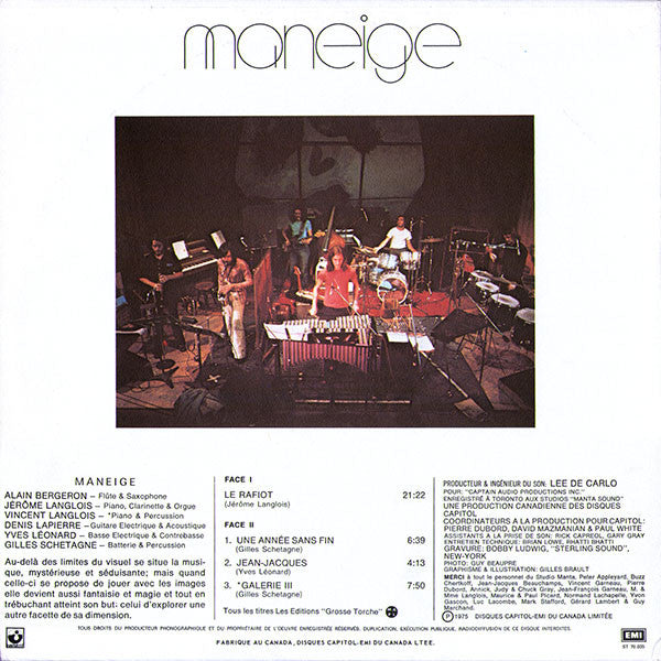 Maneige / Maneige - LP USED