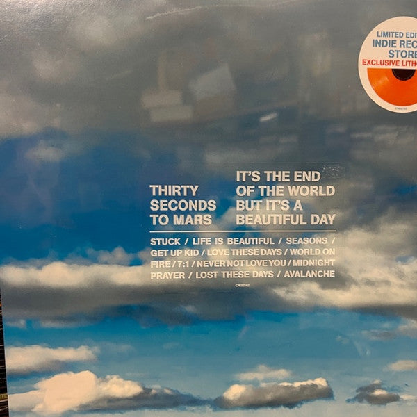 30 Seconds To Mars / It's The End Of The World But It's A Beautiful Day - LP ORANGE