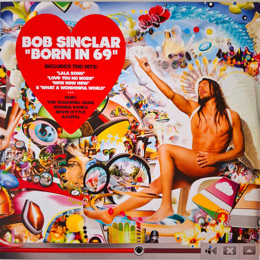 Bob Sinclar / Born In 69 - 2LP coin bumpé