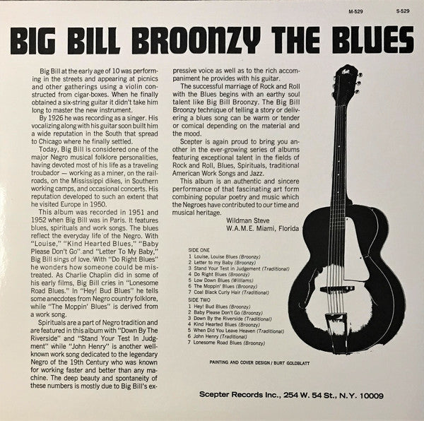 Big Bill Broonzy / The Blues - LP Used