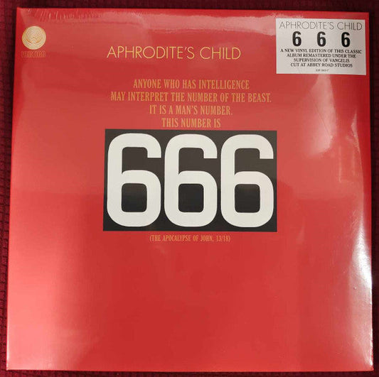 Aphrodite's Child / 666 (The Apocalypse Of John 13/18) - 2LP RED