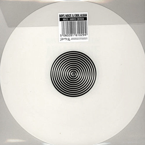 Boys Noize & Erol Alkan Feat. Jarvis Cocker / Avalanche (Terminal Velocity) - LP Used WHITE