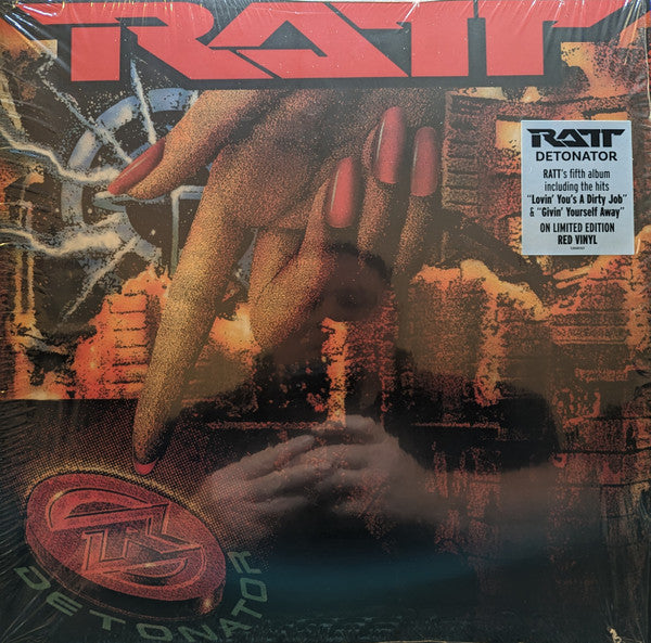 Ratt / Detonator - LP red