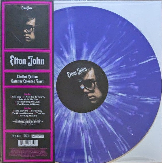 Elton John / Elton John - LP BLUE SPLATTER