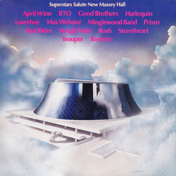 Various / Superstars Salute New Massey Hall - LP Used