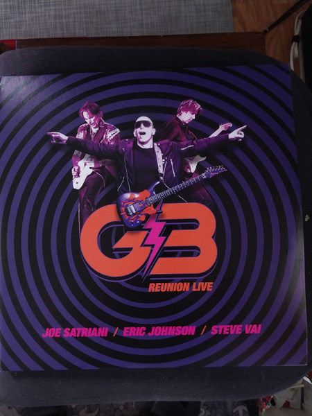G3, Satriani, Vai, Johnson / G3 Reunion Live - 4LP
