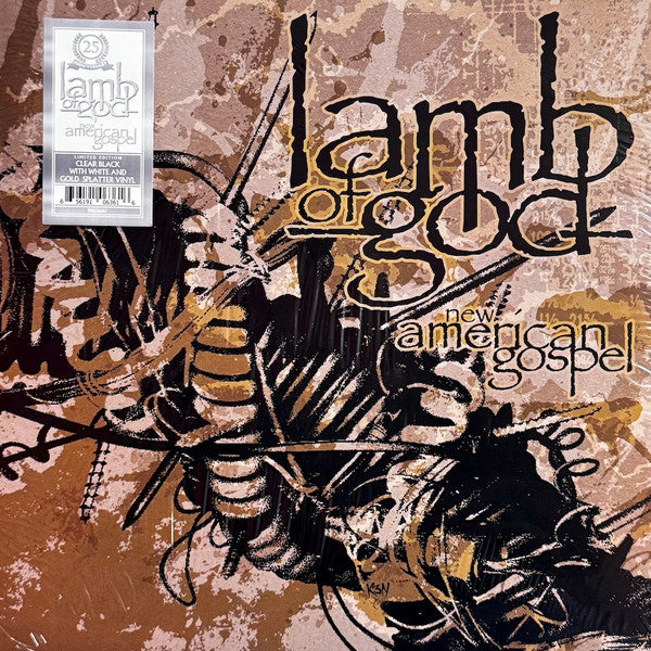 Lamb Of God / New American Gospel - LP CLEAR SPLATTER