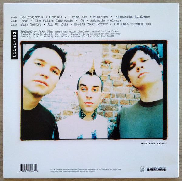 Blink-182 / Blink-182 - 2LP SPLATTER