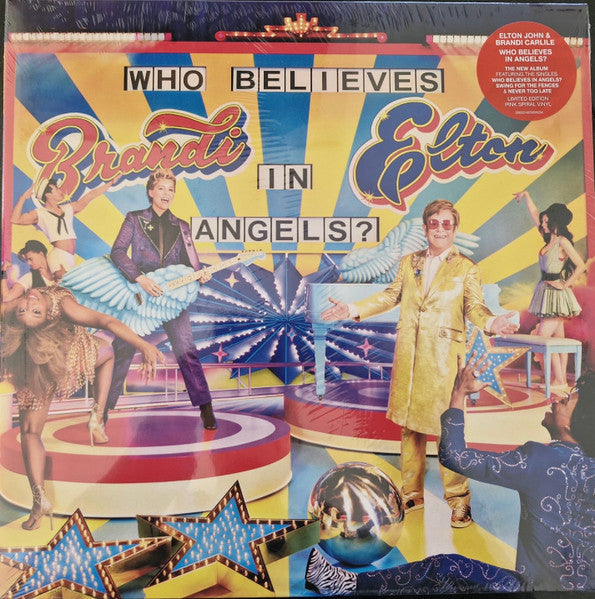 Elton John & Brandi Carlile / Who Believes In Angels? - LP COLOR