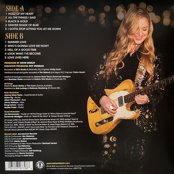 Joanne Shaw Taylor / Black & Gold - LP COLOR