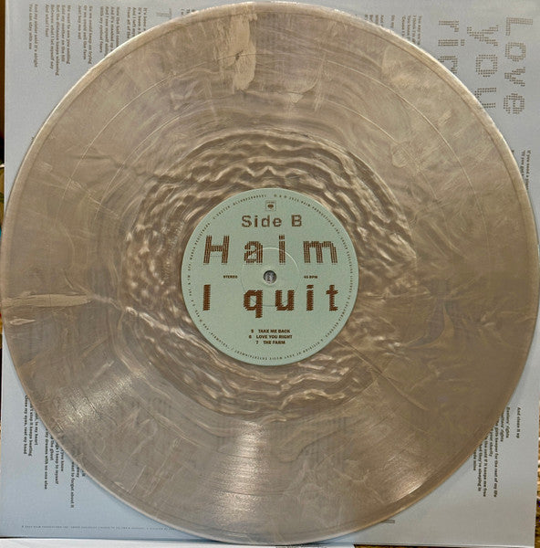 Haim / I Quit - LP COLOR