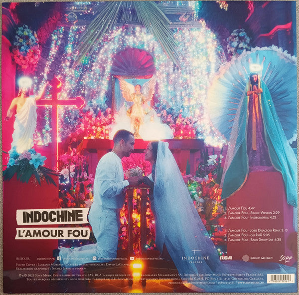 Indochine / L'amour Fou - LP