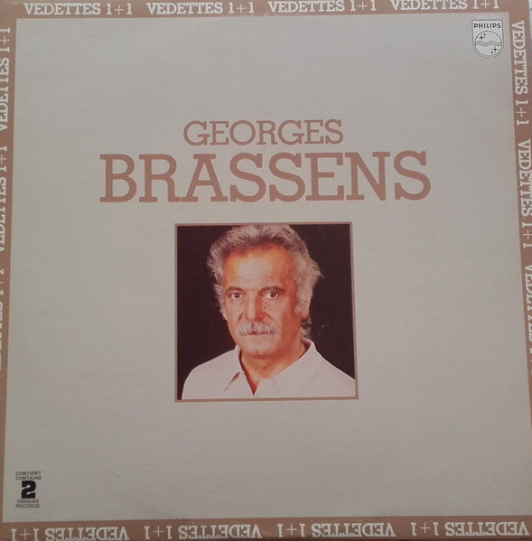 Georges Brassens / Vedettes 1+1 - LP USED