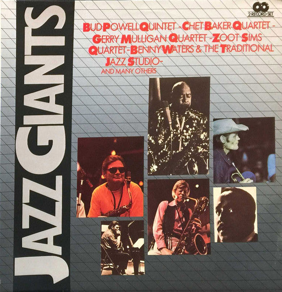 Various, The Traditional Jazz Studio*, Bud Powell Quintet - Chet Baker Quartet - Gerry Mulligan Quartet - Zoot Sims Quartet - Benny Waters / Jazz Giants - 2LP Used