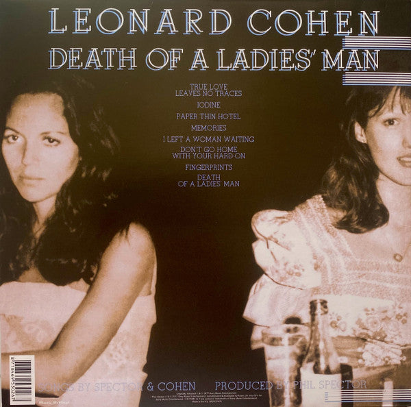 Leonard Cohen / Death Of A Ladies' Man - LP