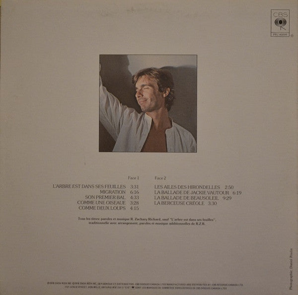 Zachary Richard / Migration - LP USED
