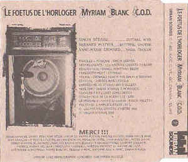 Mauvais Quarts D'Heure / Le Foetus De L'Horloger - CD (Used)