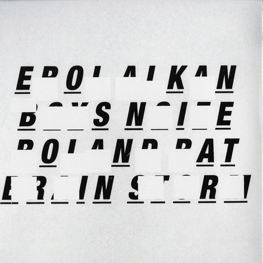 Erol Alkan & Boys Noize ‎/ Roland Rat / Brain Storm- LP 12''