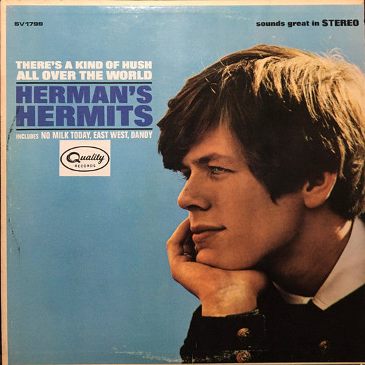 Herman's Hermits / There's A Kind Of Hush All Over The World - LP USAGÉ