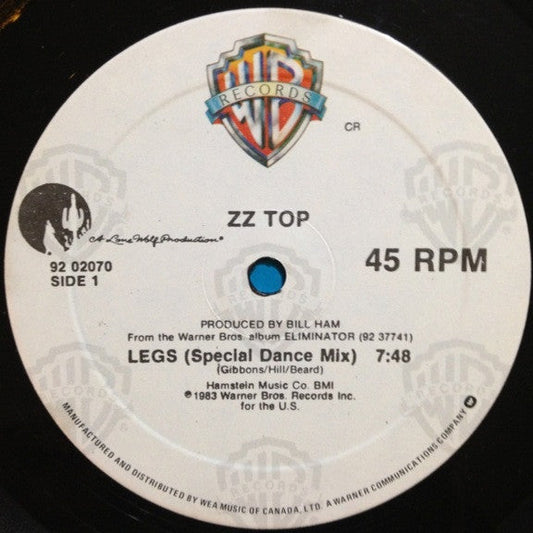 ZZ Top / Legs - LP Used 12''