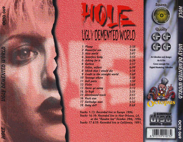 Hole / Ugly Demented World - CD (Used)