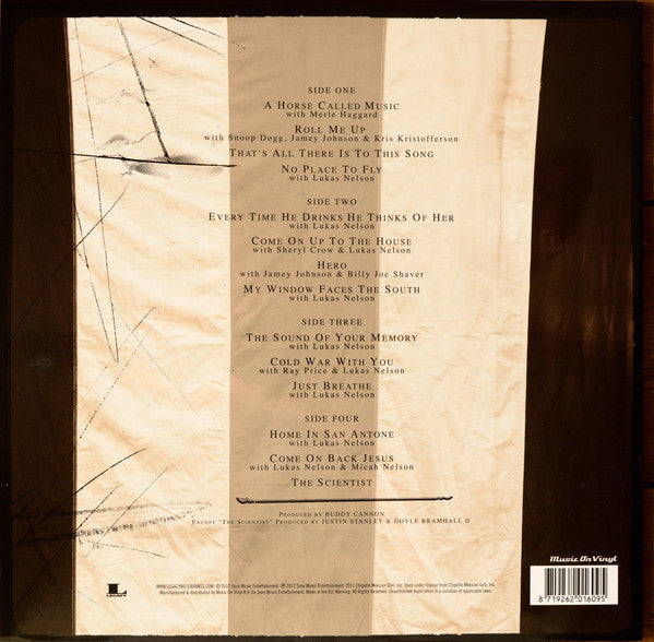Willie Nelson / Heroes - 2LP
