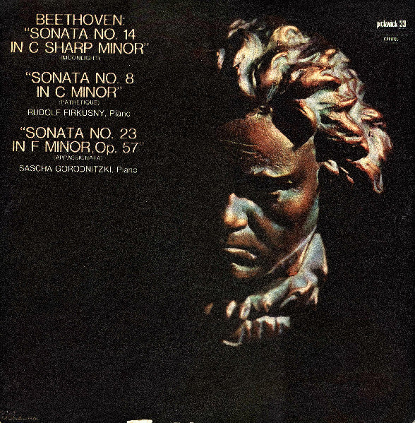 Beethoven* : Rudolf Firkusny* / Sascha Gorodnitzki / Sonata No.14 In C Sharp Minor (Moonlight); Sonata No. 8 In C Minor (Pathetique); Sonata No. 23 In F Minor, Op. 57 (Appassionata) - LP Used