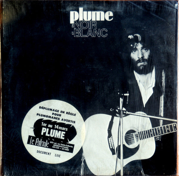 Plume / En Noir Et Blanc - LP Used