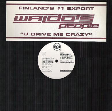 Waldo's People ‎/ U Drive Me Crazy ‎– LP 12" Used