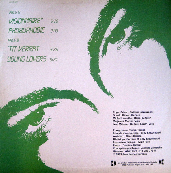 Corbeau / Visionnaire - LP (Used)