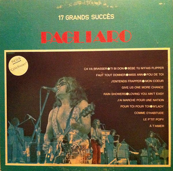 Michel Pagliaro / 17 Grands Succes - LP Used