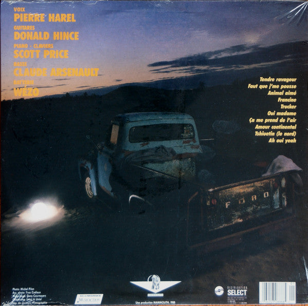 Pierre Harel / Tendre Ravageur - LP Used